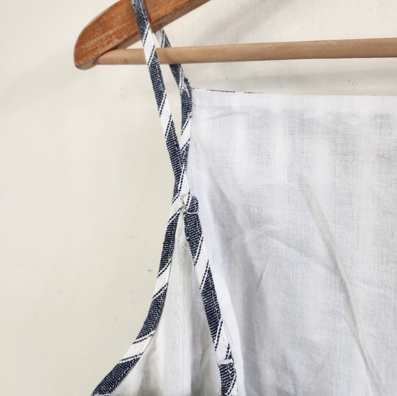 Madewell Stripe Linen Blend Jumpsuit - Picture 6 of 9